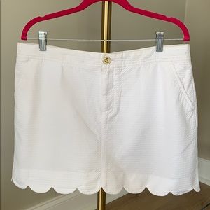 Lilly Pulitzer Scallop Hem Skort